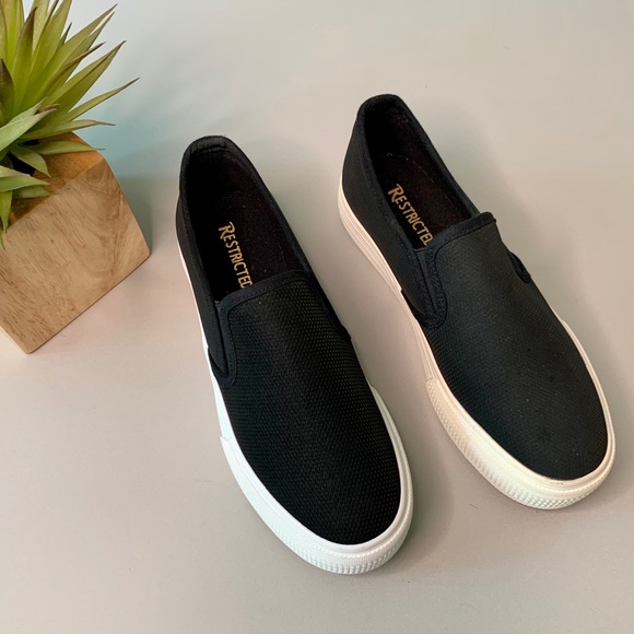 restricted slip on sneakers